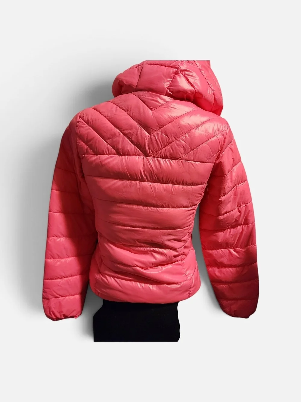 ROPER Kids Hooded Puffer Jacket - Pink
